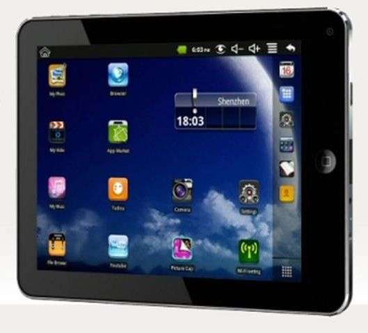 2011 Newest 7" Google ePad Android 2.2 Notebook Tablet PC Netbook 3G UMPC Wifi MID VIA8650 256MB 2GB