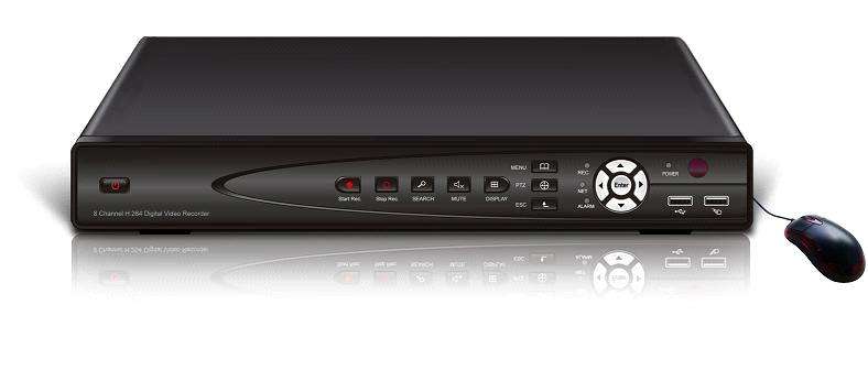 8 Channel 500GB H.264 Network Standalone DVR CCTV Security Digital Video Recorder