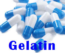 Empty capsules - gelatin size `0` - Blue / White - 1000 capsule pack