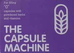 24-hole capsule filler - size '0'