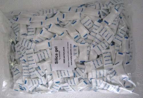 1g Silica gel sachets - 1000 sachet pack