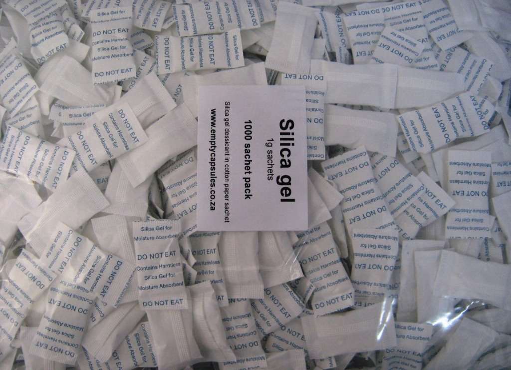 1g Silica gel sachets - 1000 sachet pack