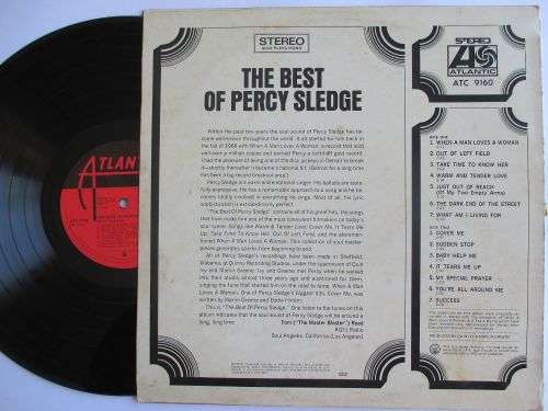 PERCY SLEDGE - THE BEST OF - RSA / VG+ / VG+