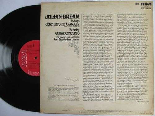 JULIAN BREAM, RODRIGO, BERKELY - UK - VG / VG+