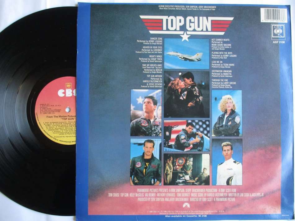 VARIOUS ARTISTS - TOP GUN - RSA - VG+ / VG