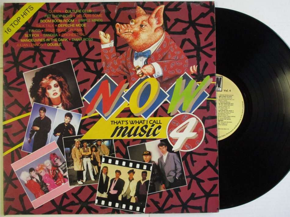 NOW THAT'S WHAT I CALL MUSIC - 4 - RSA VG+ /VG