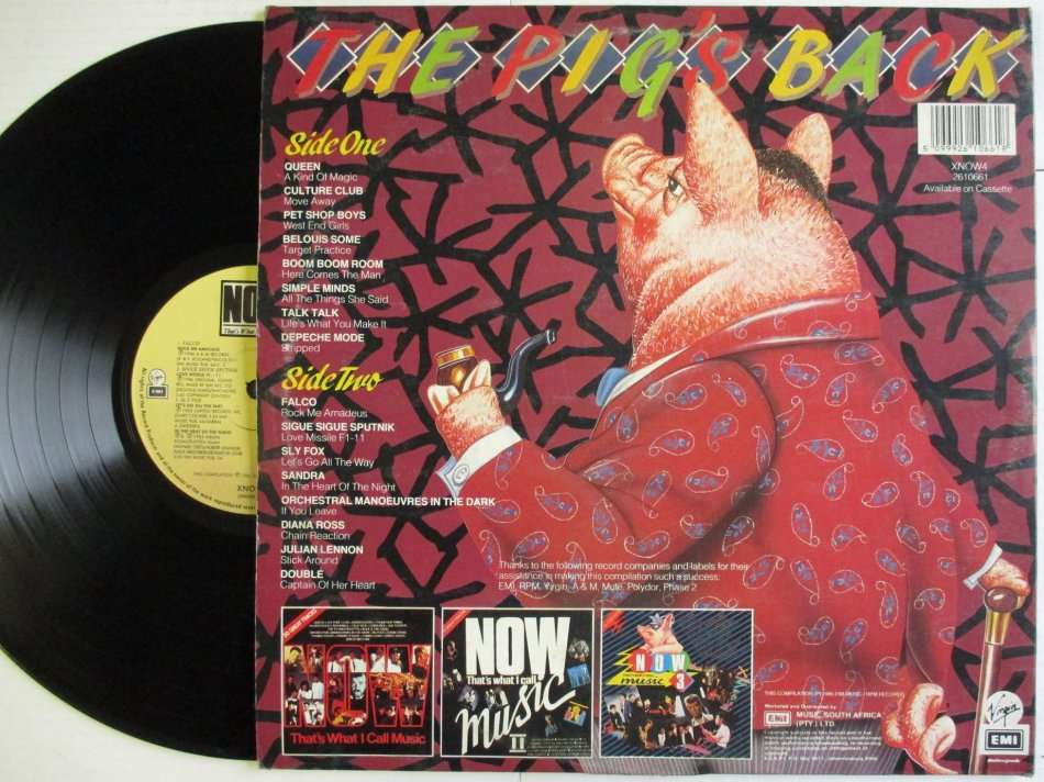 NOW THAT'S WHAT I CALL MUSIC - 4 - RSA VG+ /VG