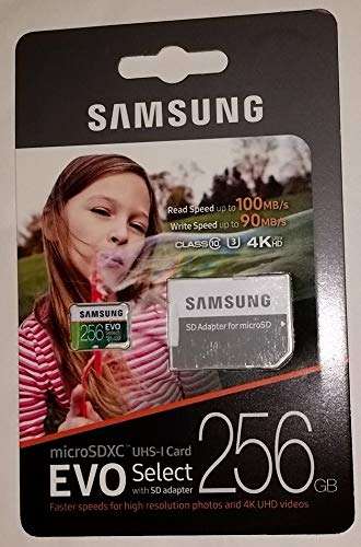 *New* Original Samsung 256GB MicroSDXC Card | UHS-3 | Class10 | 4KHD | Warranty
