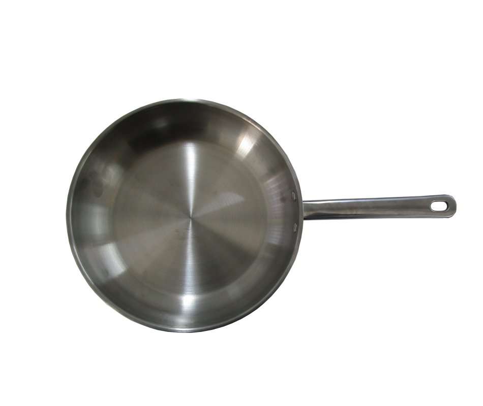 24CM Stainless Steel Frying Pan - Encapsulated Bottom - Local Stock | CrazE R1 Auction ~ !
