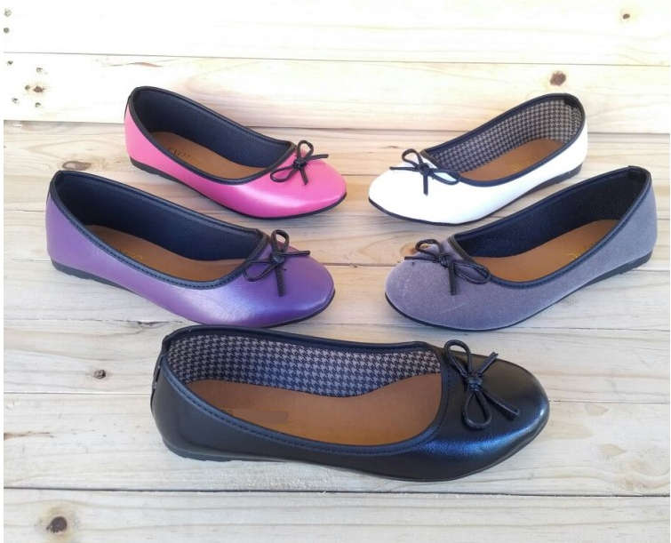**New** PU Leather Pumps With Bow - Various Colours and Sizes - CraZe R1 Auction !