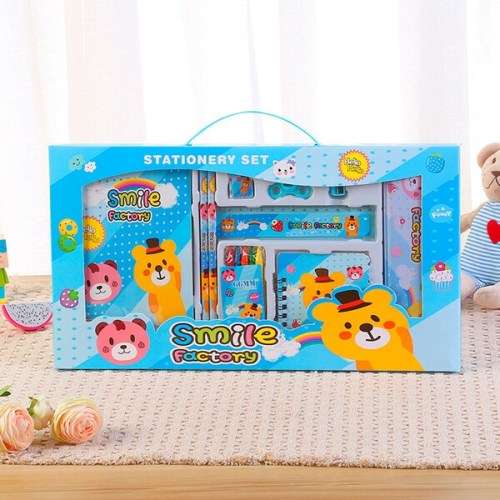 **New** Back to School Fancy 10 Pc Stationary Set  - For Girls and Boys