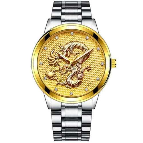 **Crazy R1 Auction**Mens Golden Dragon Business Watch