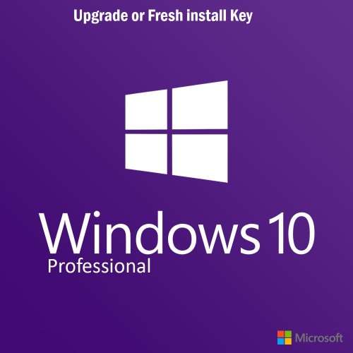 Microsoft Windows 10 Professional 1Pc ~ Upgrade or Fresh install ~ CraZe Auction !