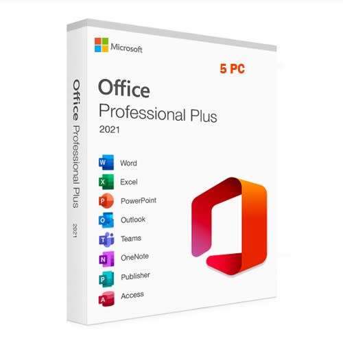 **CraZe Auction** Microsoft Office 2021 Professional Plus 5Pc ~ Key and Download ~ CraZe Auction !
