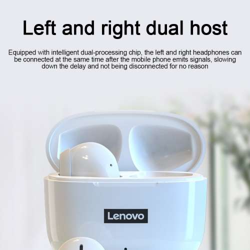 Lenovo LP40 Wireless Earphones | BT 5.0 | ENC Noise Reduction | IPX5 Waterproof