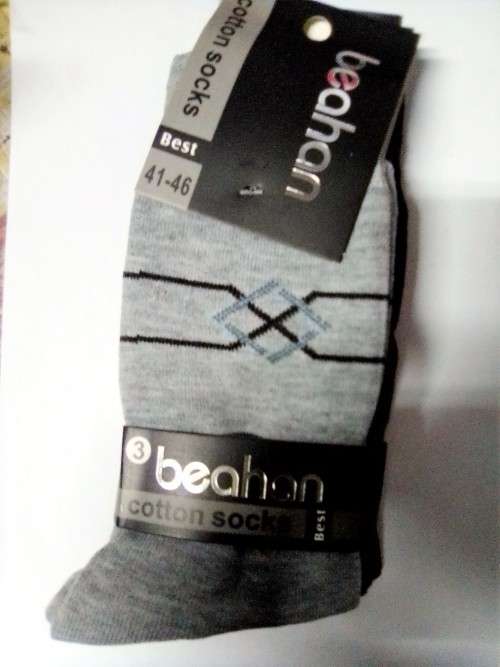 3 Pairs Top Quality Casual/Business Cotton Socks - Various Colours - CrAzE Auction !