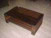Mahogony finish wooden coffee table -Craze no reserve auction !