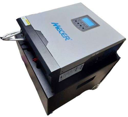 3000VA Mecer Axpert Pure Sine Inverter - Deep Cycle Batteries