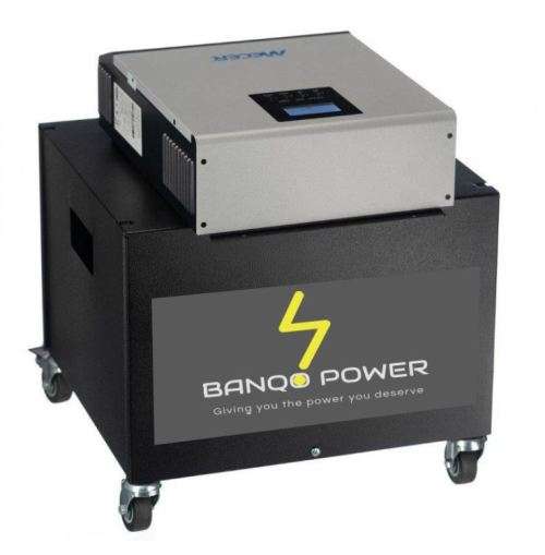 3000VA Mecer Axpert Pure Sine Inverter - Deep Cycle Batteries