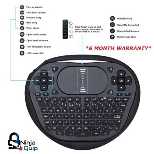 T8 Mini Touchpad Wireless keyboard- brand new!