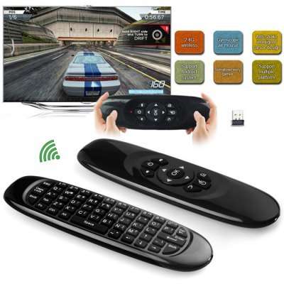 C120 2.4GHz Air Mouse with Keyboard, Gyroscope & Somatic Gaming Functionality