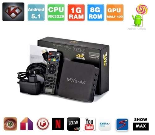 MXQ-4K TV Box Media Player- now with android 6.0!