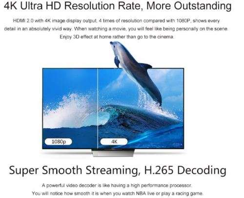 MXQ-4K TV Box Media Player- now with android 6.0!