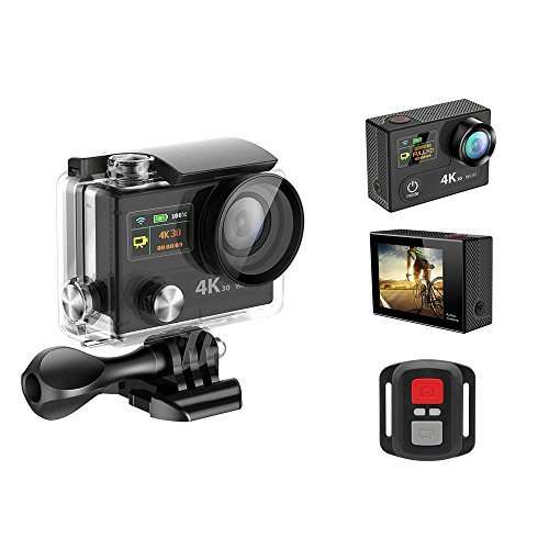 EKEN H8R 4K Ultra HD Dual Screen WiFi Action cam- 14MP