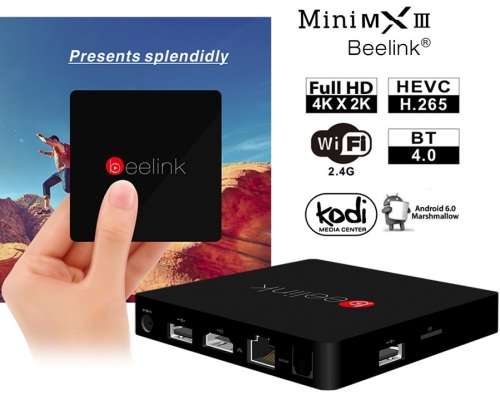 Beelink MINI MXIII II TV Box - Amlogic S905X Quad Core (Local stock!)