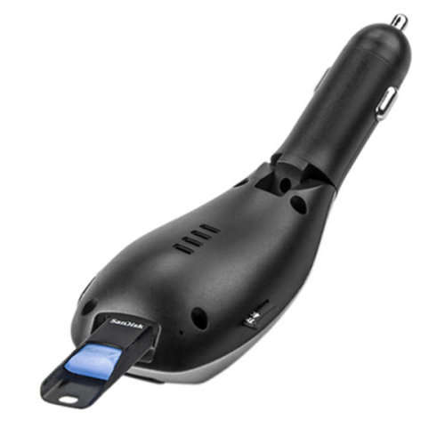 X5 LCD Wireless FM Transmitter MP3 Player Car Kit Charger with Bluetooth Function