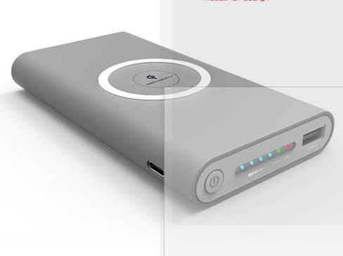 Qi wireless charger & power bank combo 10000mAh - Local stock!