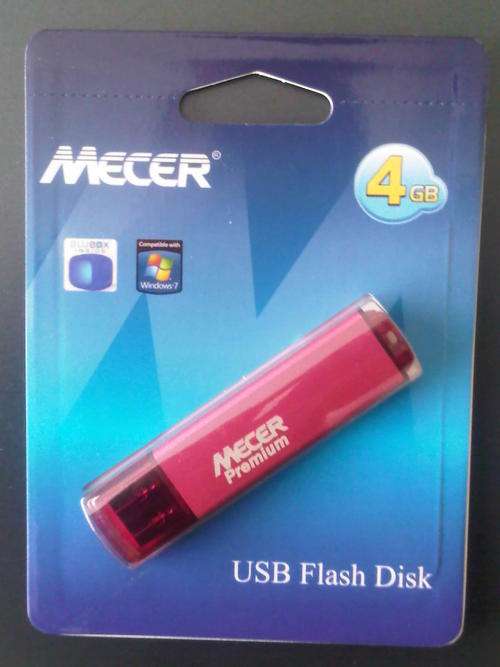 MECER 4GB Premium USB Flash Disk Drive