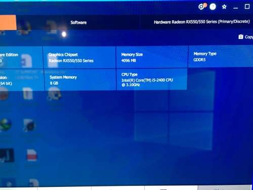 4GB Gddr5 Sapphire Pulse Radeon Graphic Card, EXCELLENT CONDITION!!