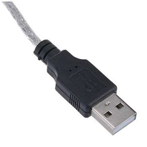USB TO MIDI IN-OUT MIDI Interface Cable Converter PC to Music Keyboard Adapter Cord