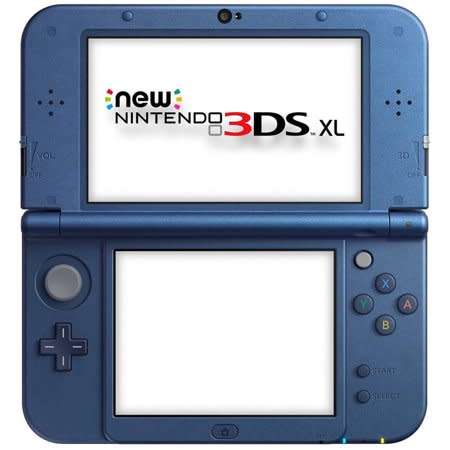 NINTENDO 3DS XL WITH 6 GAMES