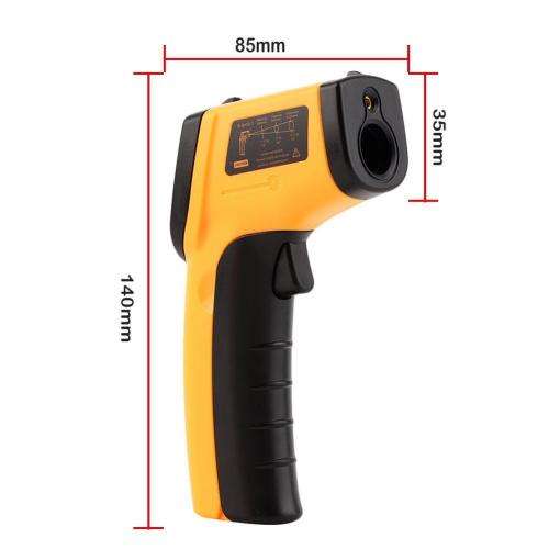 Temp Meter Temperature Gun Non-contact Digital Laser Infrared IR Thermometer