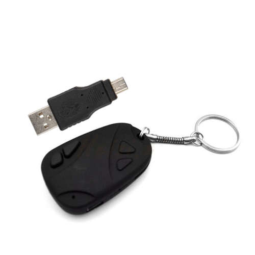 Mini Car Key Chain Spy Camera Hidden Pinhole Security DVR Digital Video Recorder