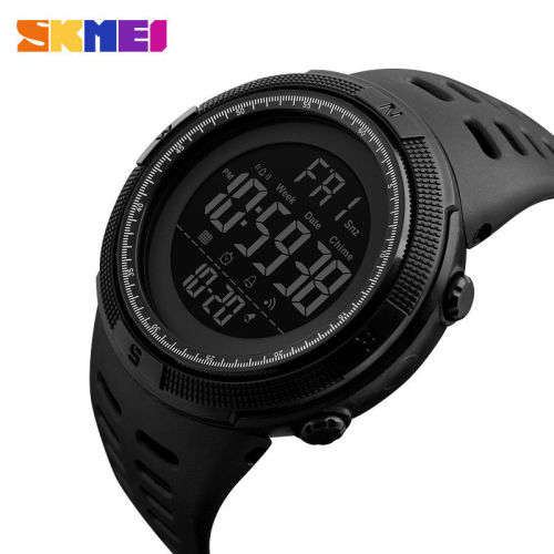 SKMEI (BLACK) Men's Multifunction Sport Watch Date Week Digital Wristwatch