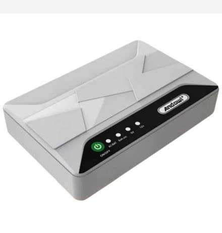 10000mAh Mini DC UPS Un-interrupted power for Wifi Routers Fibre Modems, Security Cam, Mobile device