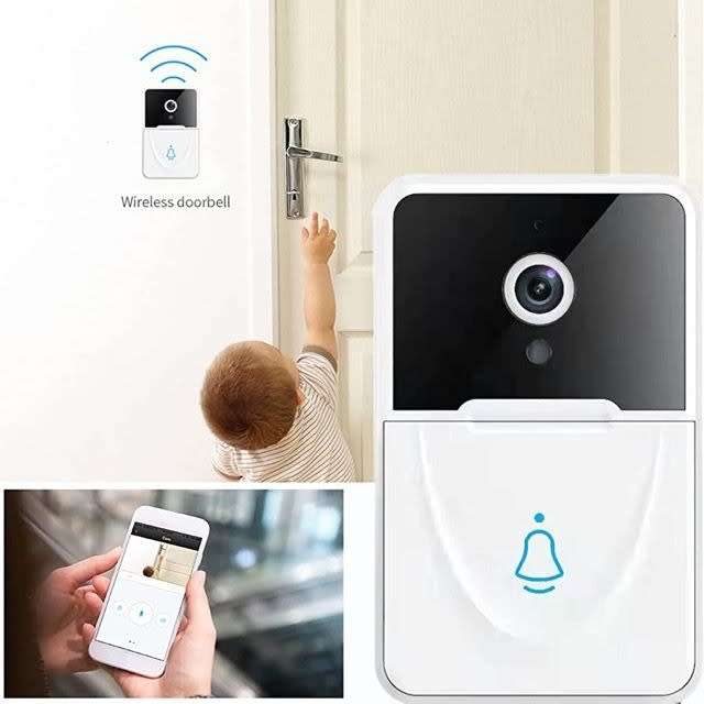 Wireless WIFI Video Door Intercom System with Two-Way Talk, Video, Photos, Night Vision