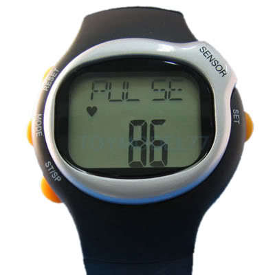 PULSE HEART RATE CALORIES MONITOR WATCH SPORT FITNESS