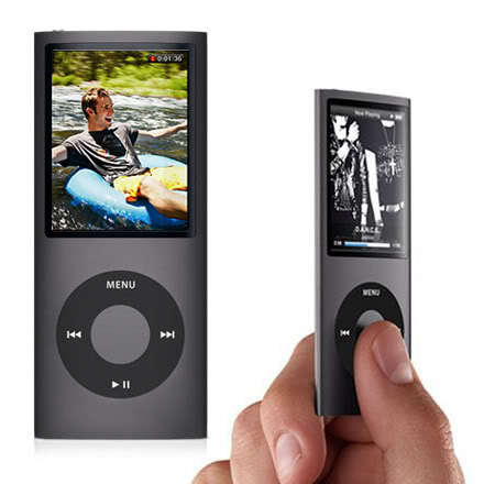 4GB MP4 MP3 1.8" SLIM FM MEDIA PLAYER (BLACK)