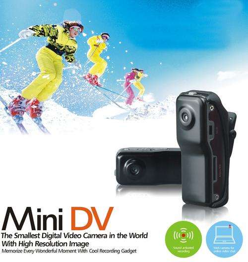 MINI DV DVR SPORTS VIDEO CAMERA  SPY CAM MD80