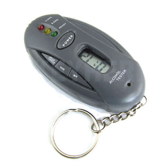 LCD DIGITAL ALCOHOL BREATH TESTER ANALYZER BREATHALYZER