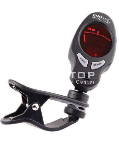 LCD CLIP-ON DIGITAL GUITAR, CHROMATIC, ACOUSTIC ,BASS TUNER