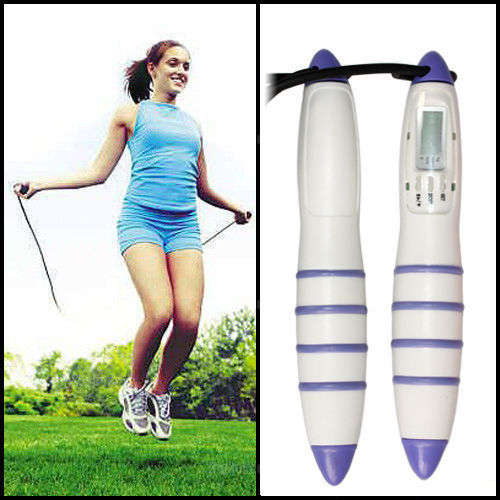 CALORIE COUNTER TIMER DIGITAL LCD  SKIPPING ROPE