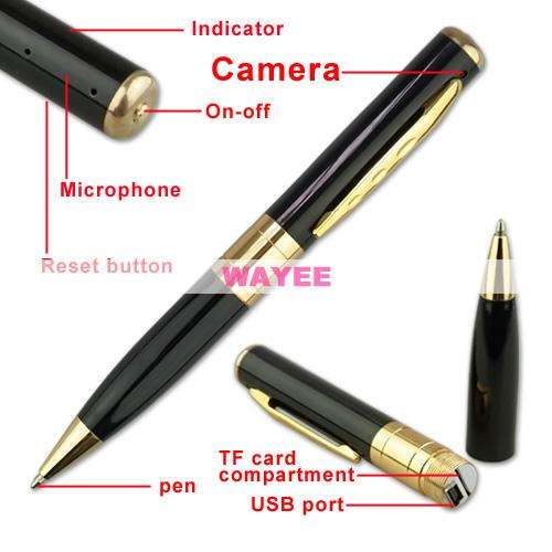 SPY PEN VIDEO DV CAMERA 1280x960