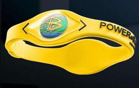 POWER BALANCE WRISTBAND - YELLOW-MEDIUM ( 19 CM )