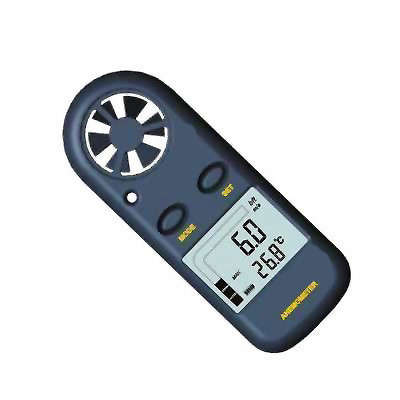 DIGITAL ANEMOMETER WIND SPEED METER  THERMOMETER BAR GRAPH ÃÂ°C