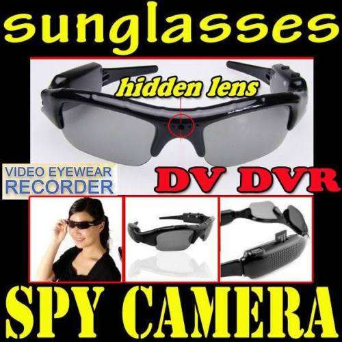 SPY SUNGLASSES CAMERA AUDIO VIDEO RECORDER MINI DVR (LOCAL STOCK)